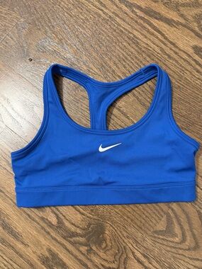 Nike Girls Blue Racerback Sports Bra